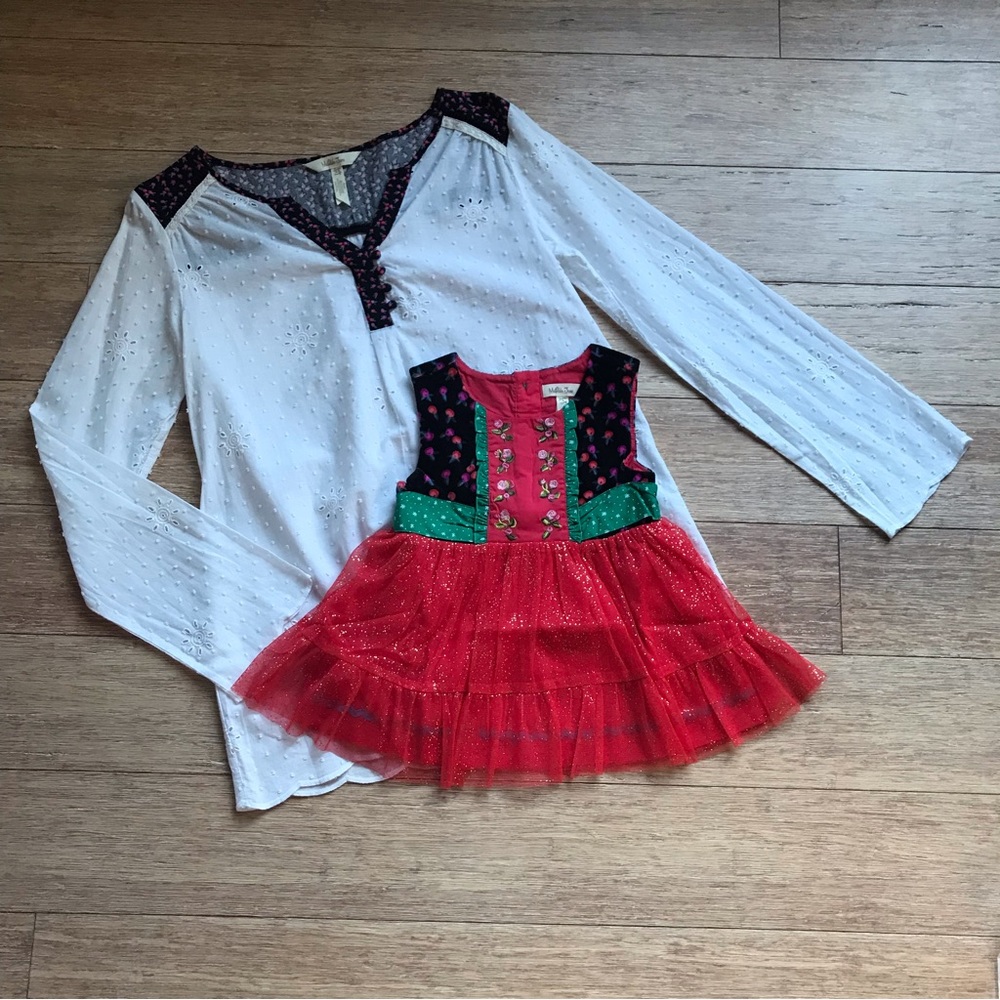 Matilda Jane Matching Holiday Tops Set